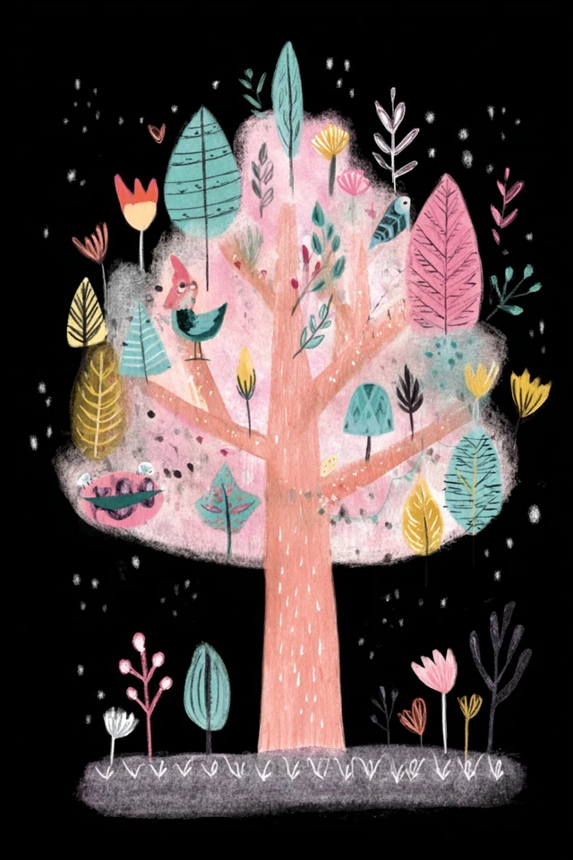 Whimsical Ink Dream - Image 5