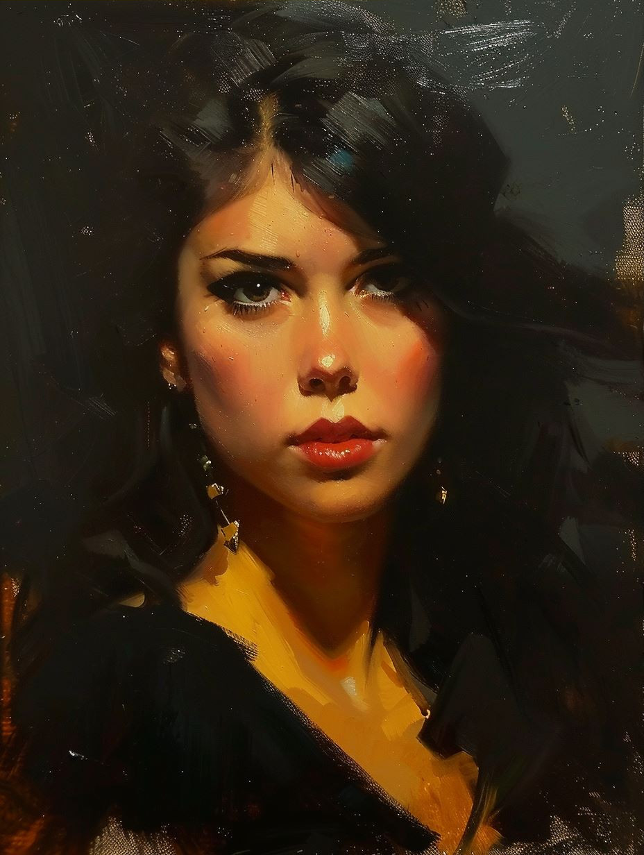 Shadows and Light: A Portrait Study - Image 3