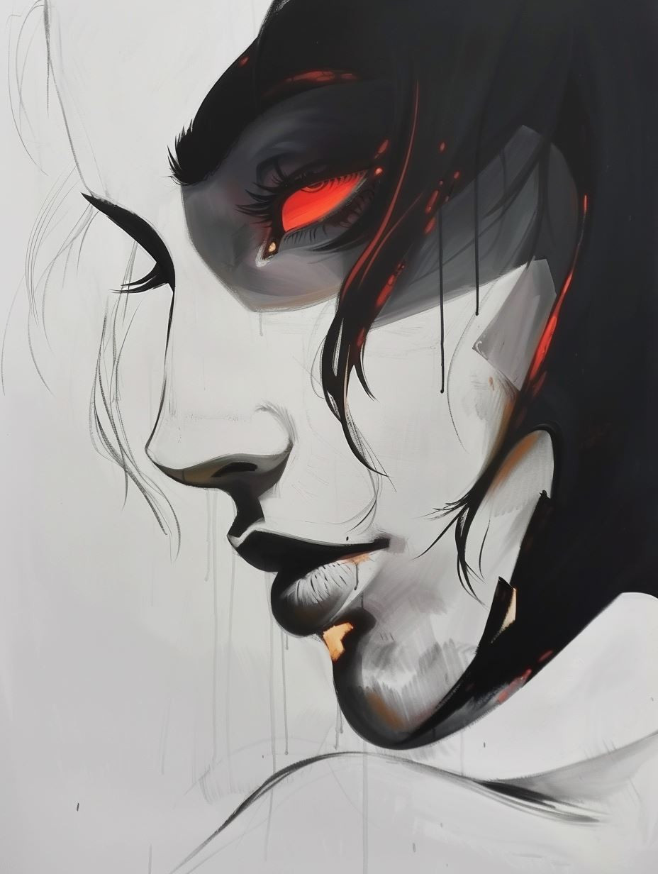 Dark Ethereal Portrait Studies - Image 4