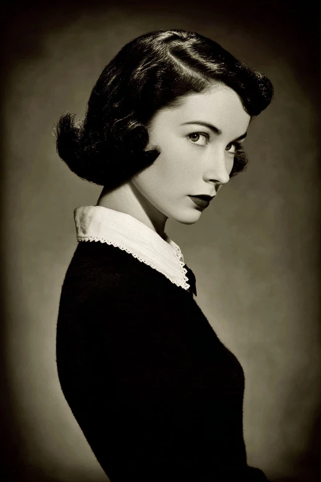 Noir Elegance and Surrealist Dreams - Image 1