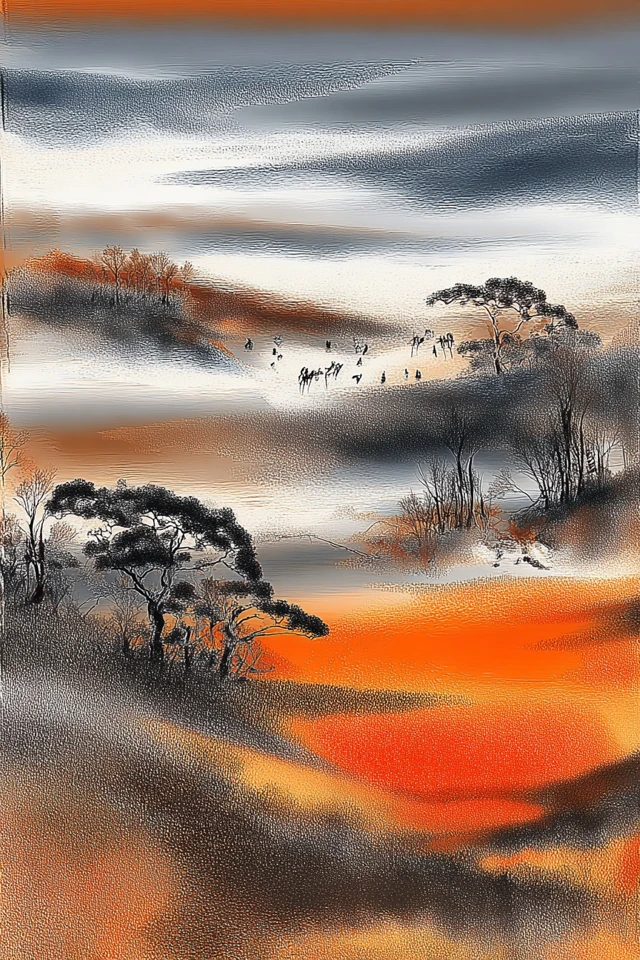 Amber Dust Portrait - Image 2