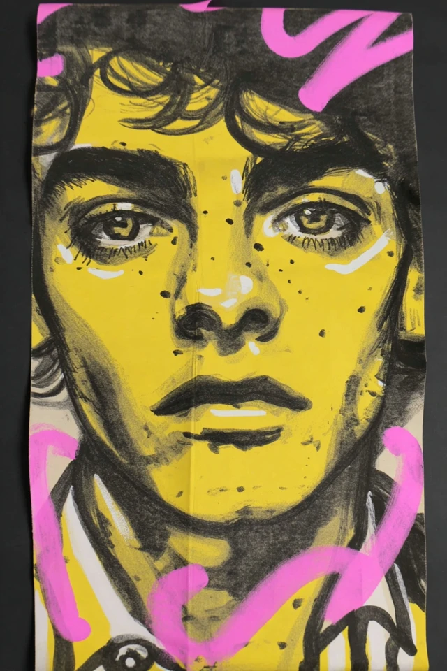 Neon Yellow Pop Art Collection - Image 1
