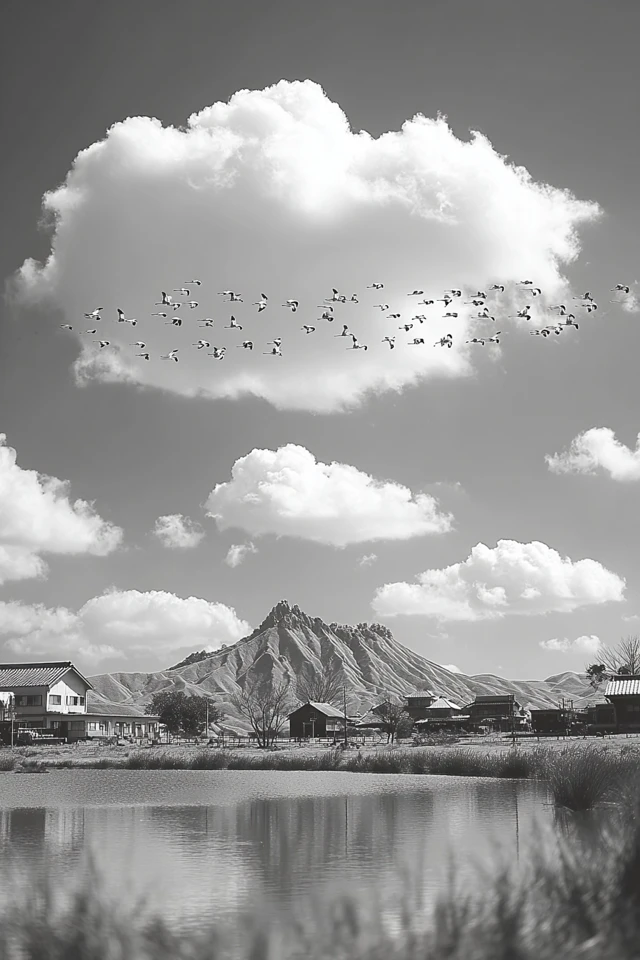 Timeless Monochrome Gaze - Image 2
