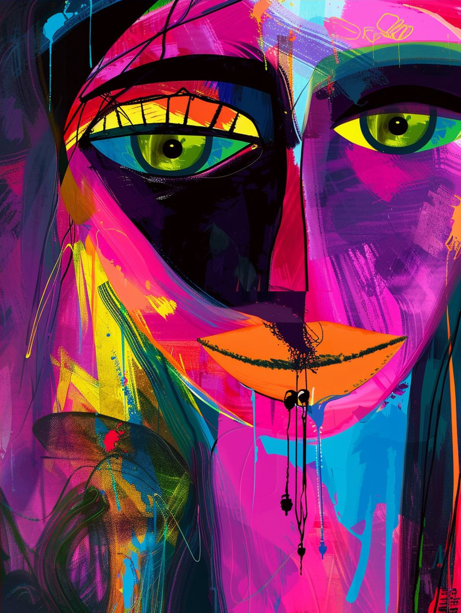 Vibrant Visions of Abstract Femininity - Image 4