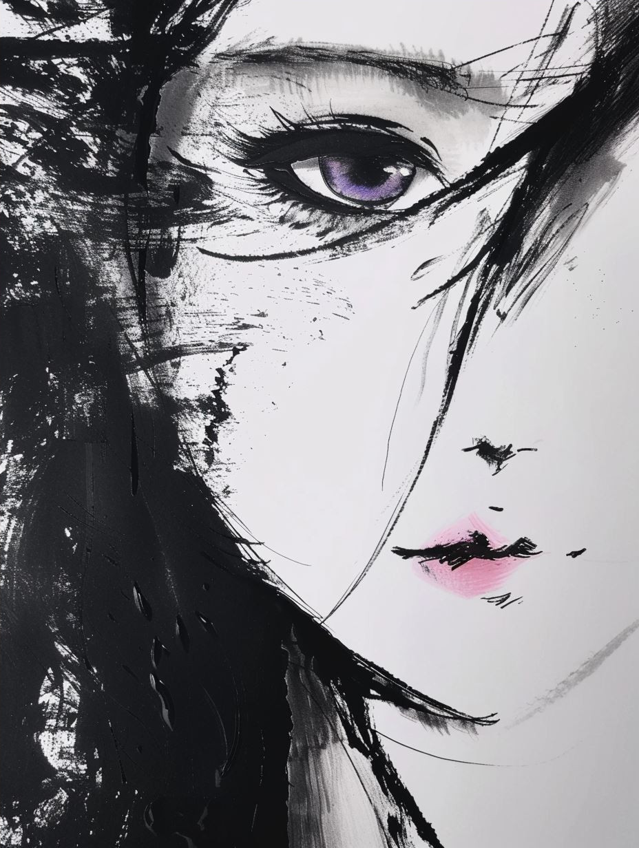 Ink Whispers: A Study of Feminine Grace - Image 4