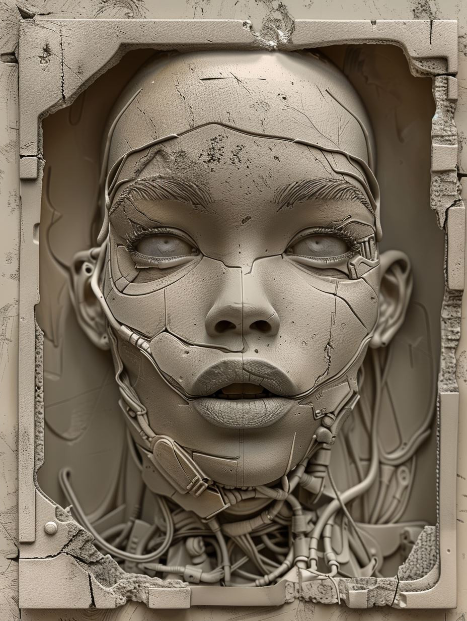 Ancient Stone Ethereal Portraits - Image 2