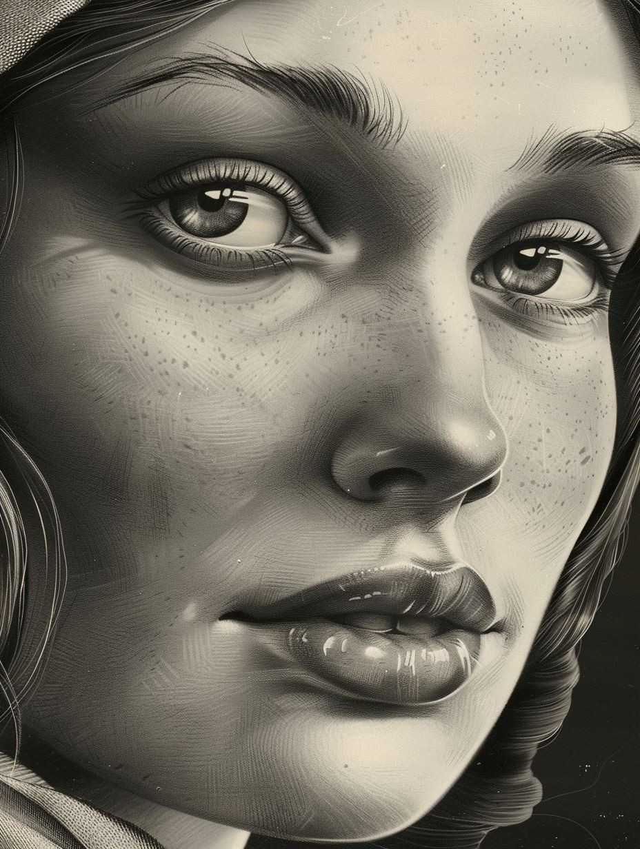 Timeless Gazes in Monochrome - Image 1
