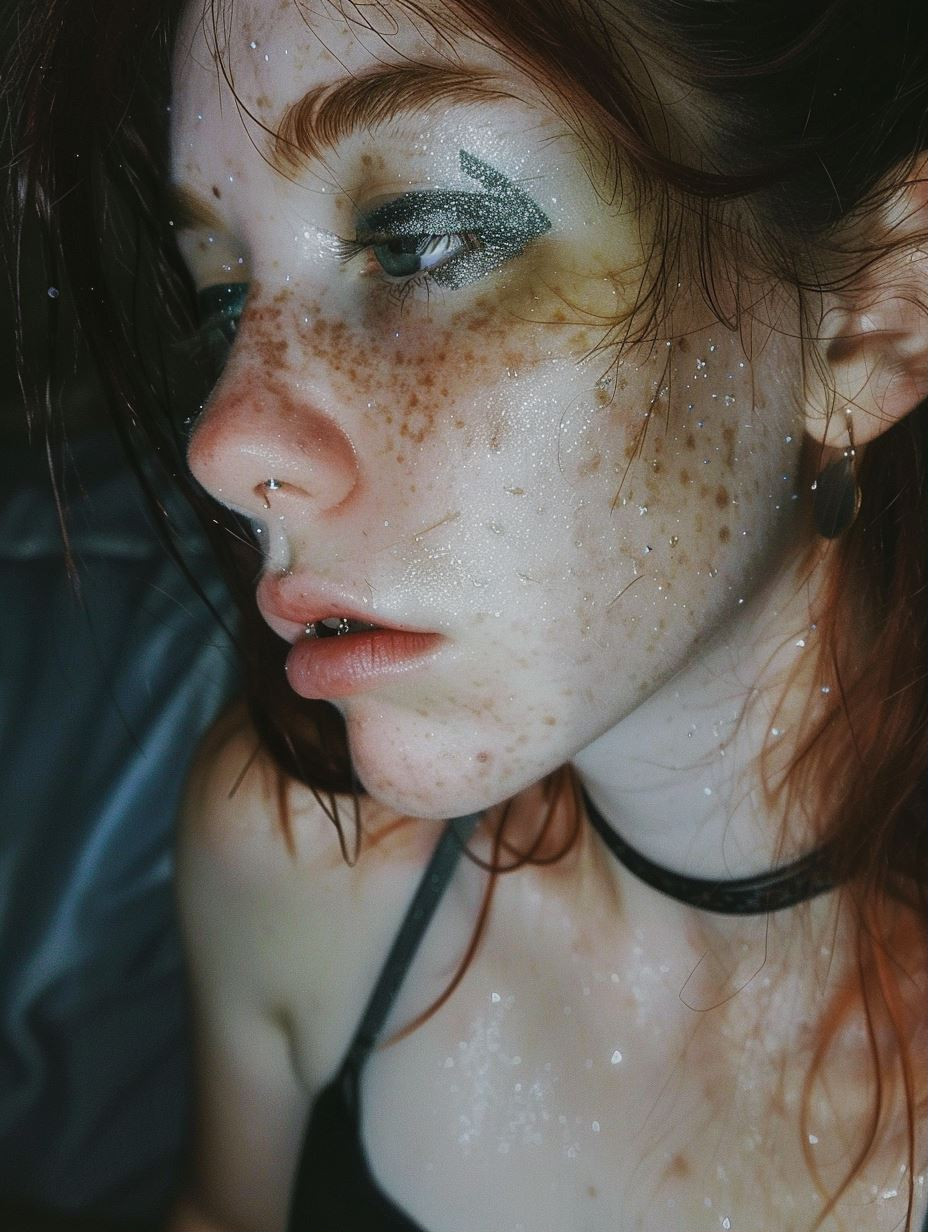 Ethereal Glitter and Freckled Glow - Image 1
