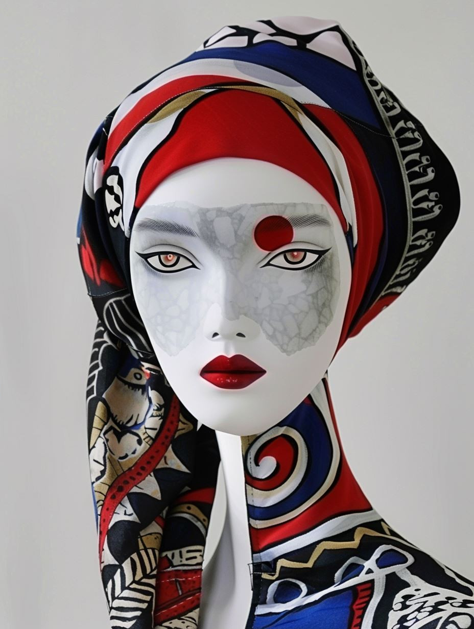 Avant Garde Crimson Portraits - Image 2