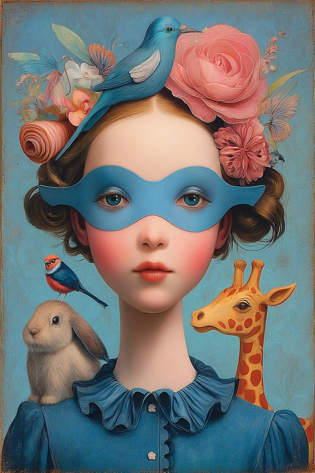 Azure Dream Masquerade - Image 1