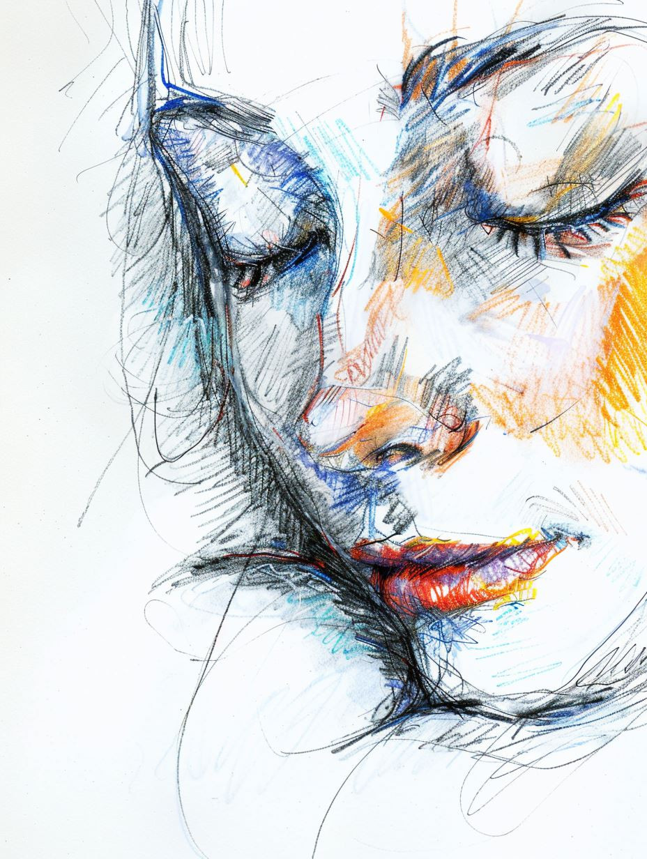 Abstract Linear Portrait - Image 4