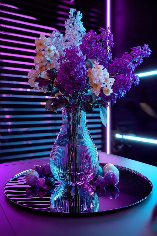 Neon Pulse Portrait - Image 3