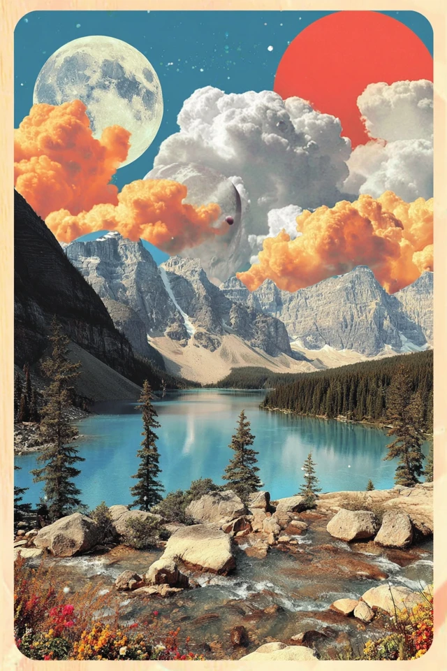 Floral Dream Collage - Image 2