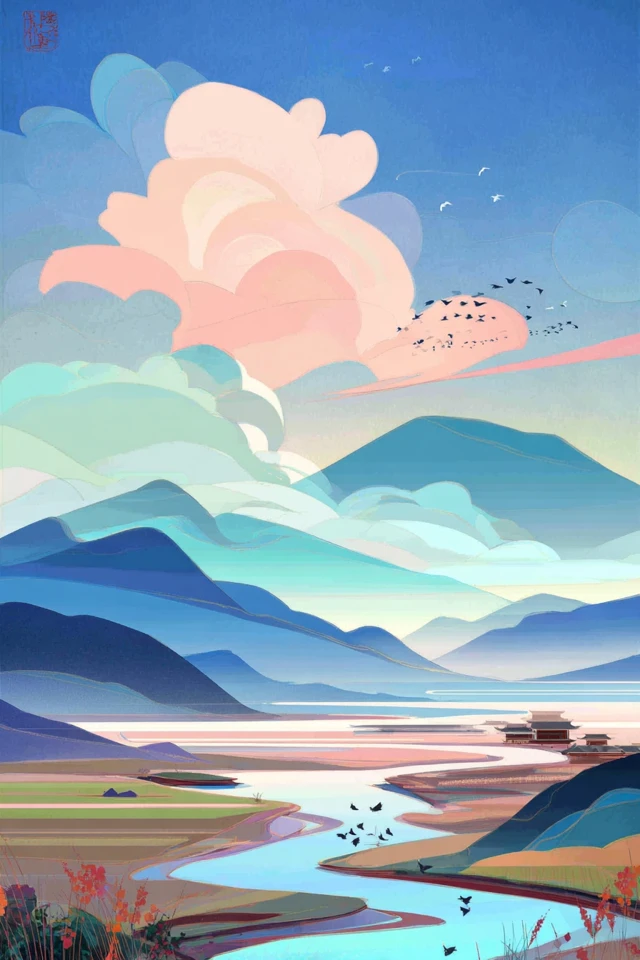 Whimsical Dreams in Pastel Hues - Image 2