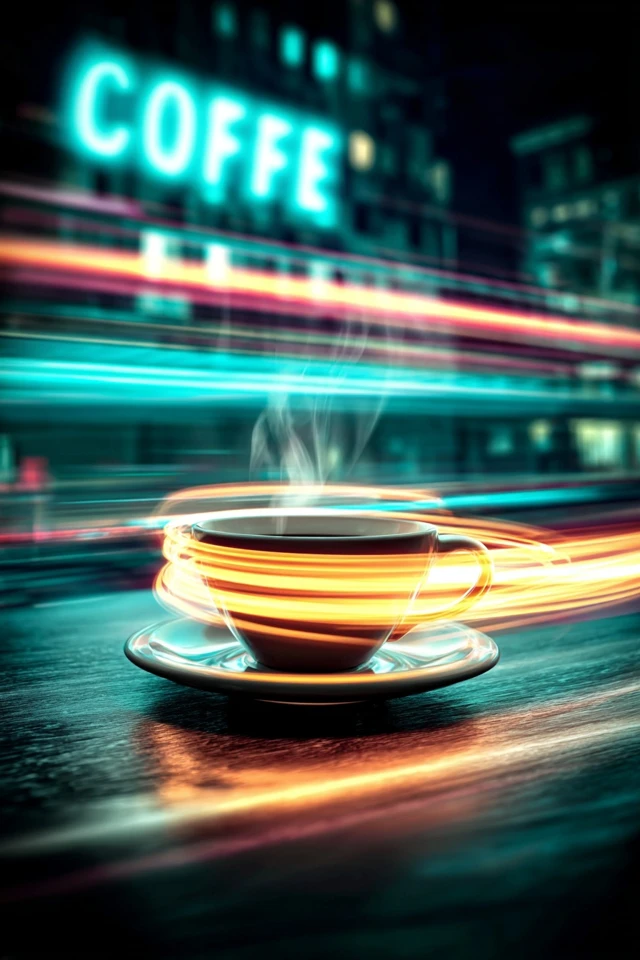 Neon Velocity Portrait - Image 4
