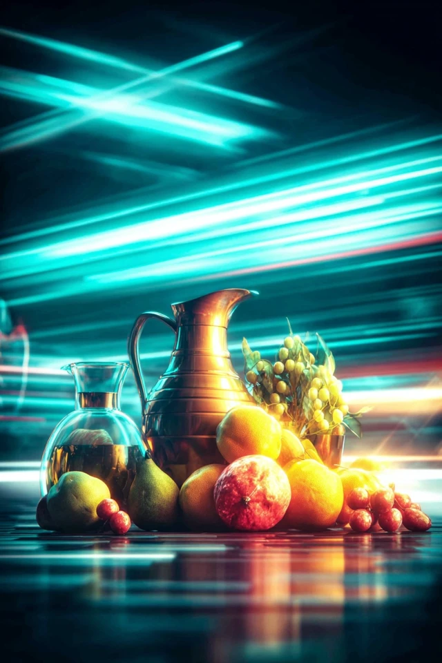 Neon Velocity Portrait - Image 3