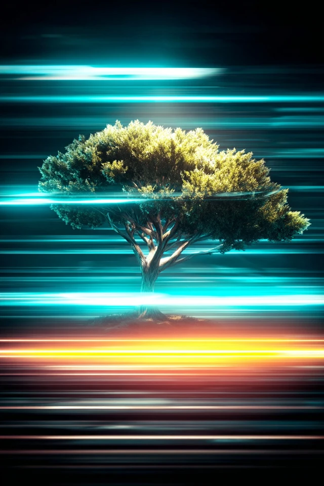Neon Velocity Portrait - Image 5