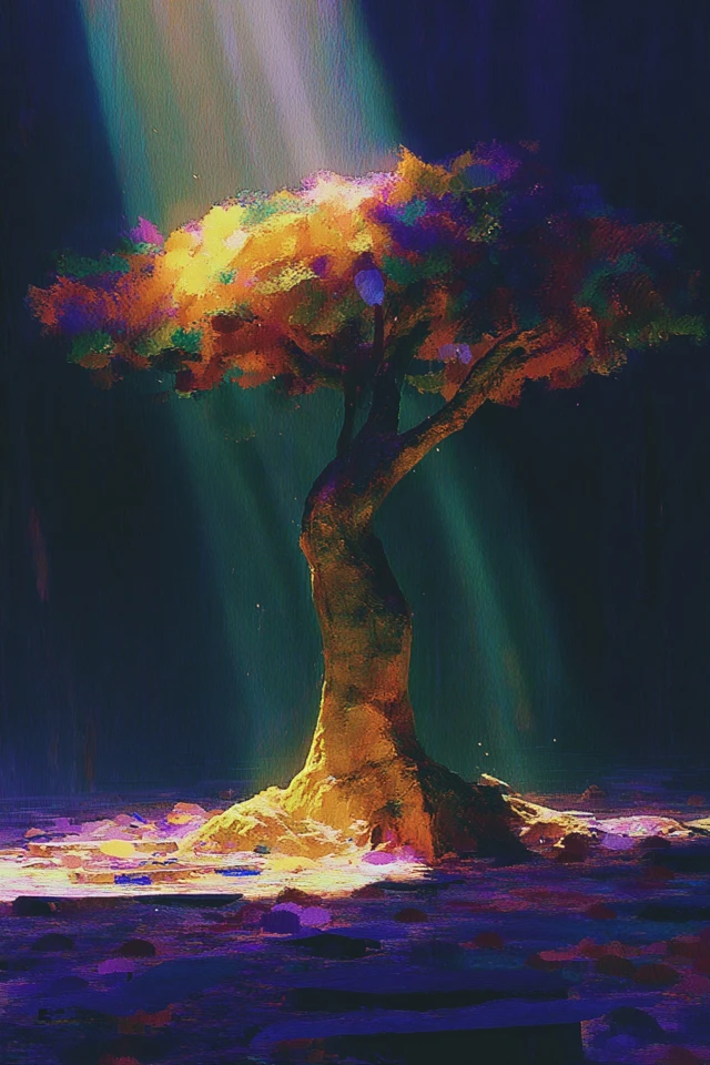 Vibrant Dreams in Neon Hues - Image 5