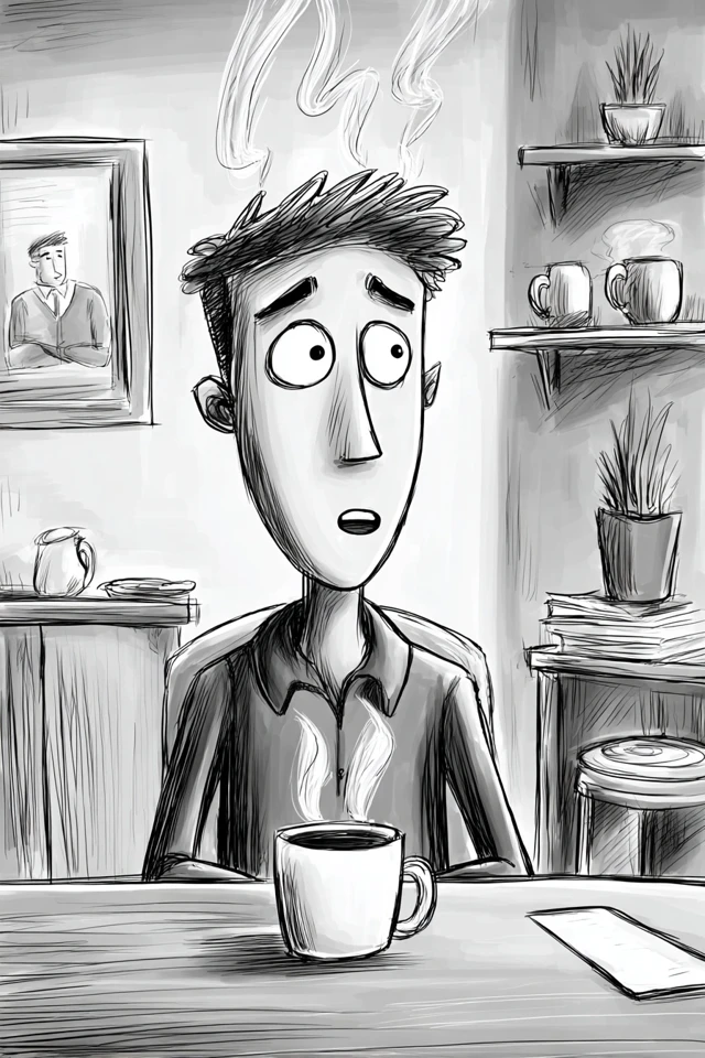 Monochrome Curly Muse - Image 4