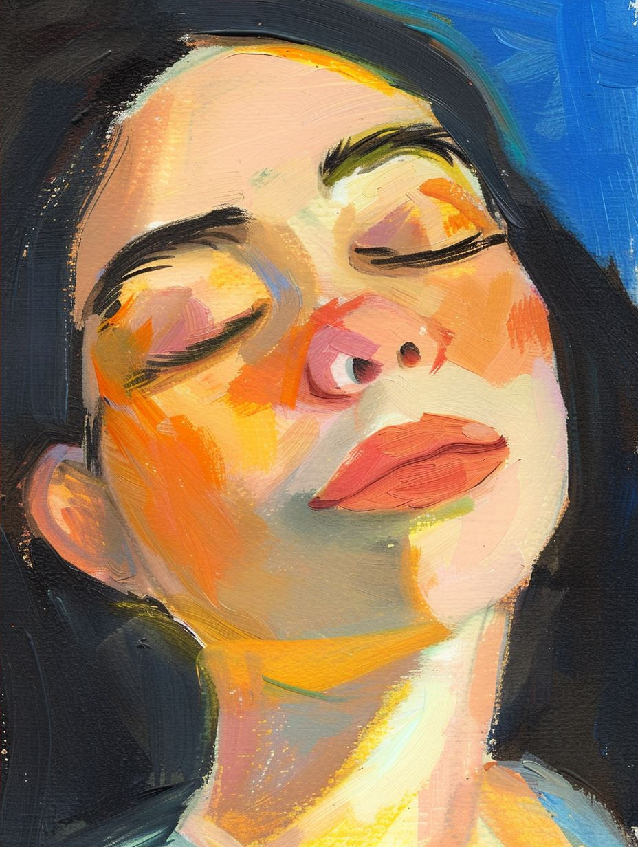 Vibrant Expressionist Portrait Studies - Image 4