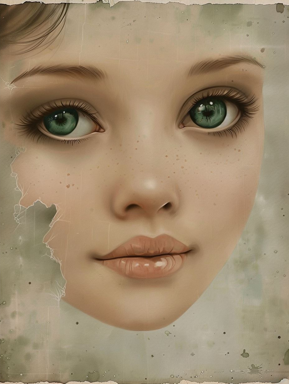 Ethereal Vintage Portrait Studies - Image 2