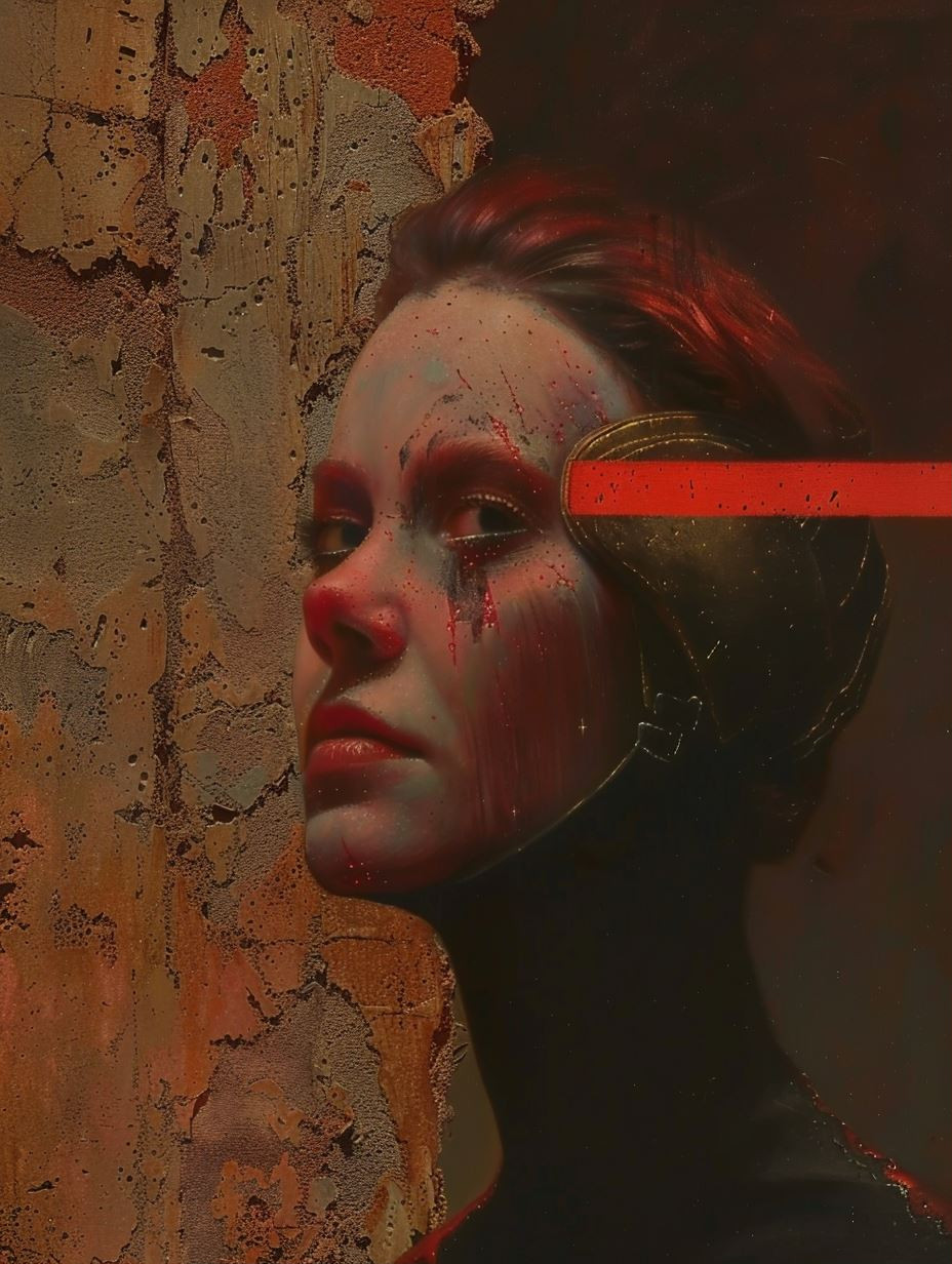 Crimson Echoes of Digital Decay - Image 1