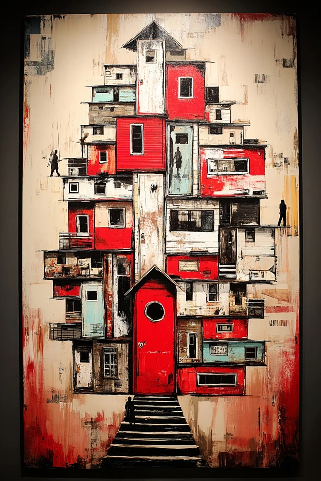 Crimson Collage Soul - Image 6