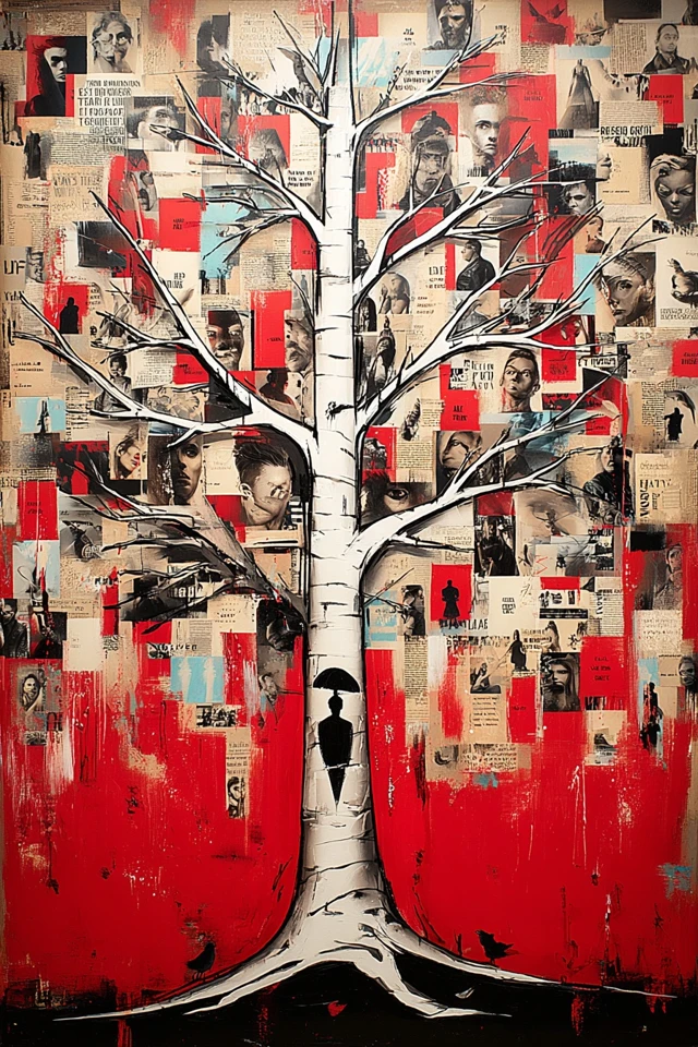 Crimson Collage Soul - Image 5