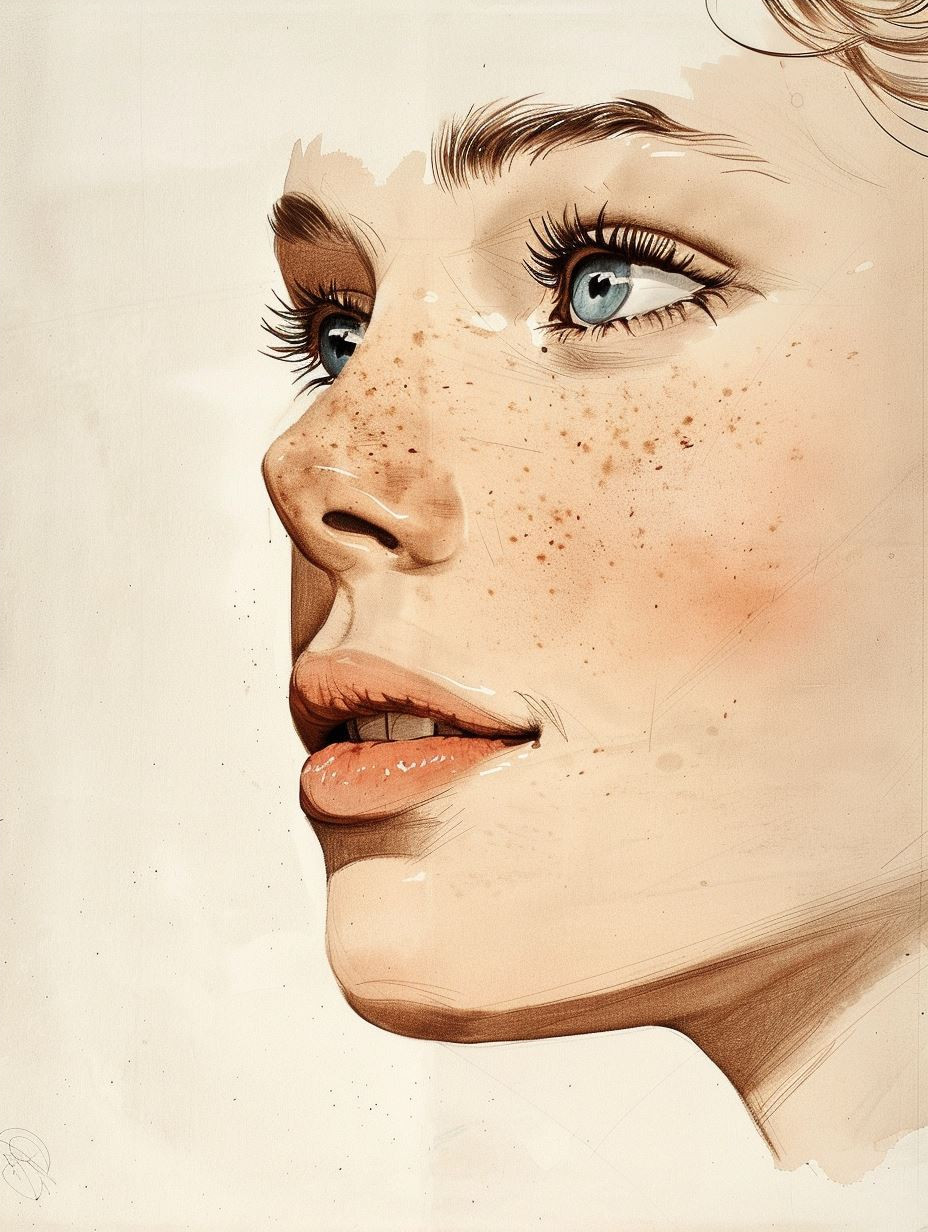 Ethereal Gaze: A Study in Portraiture - Image 4