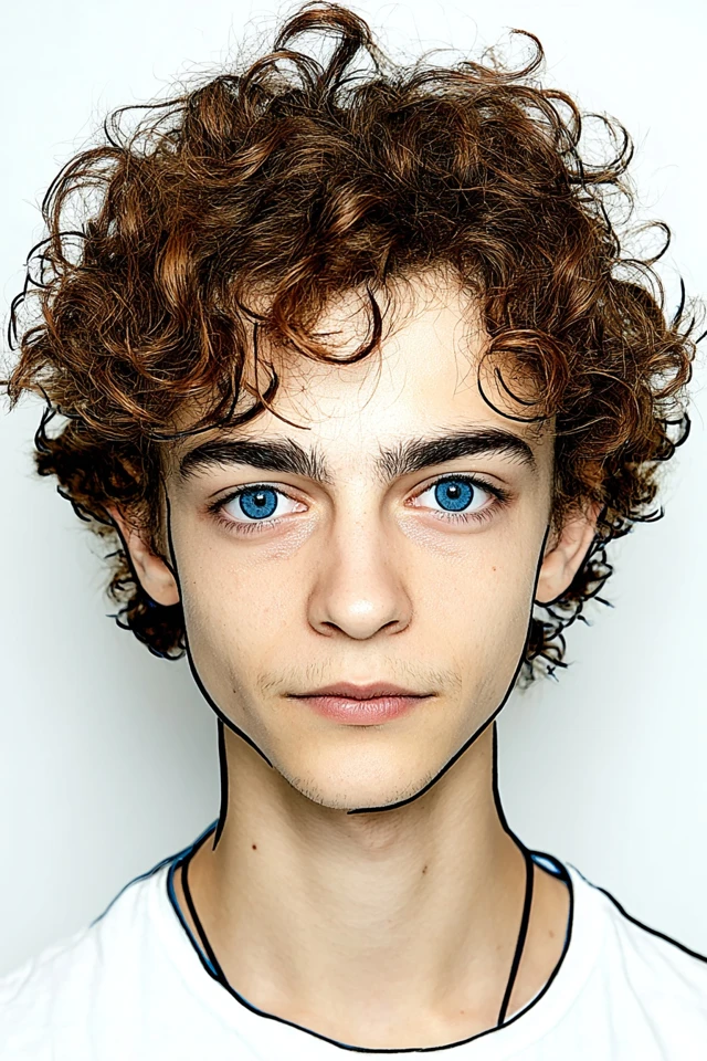 Linear Gaze Portrait - Image 1