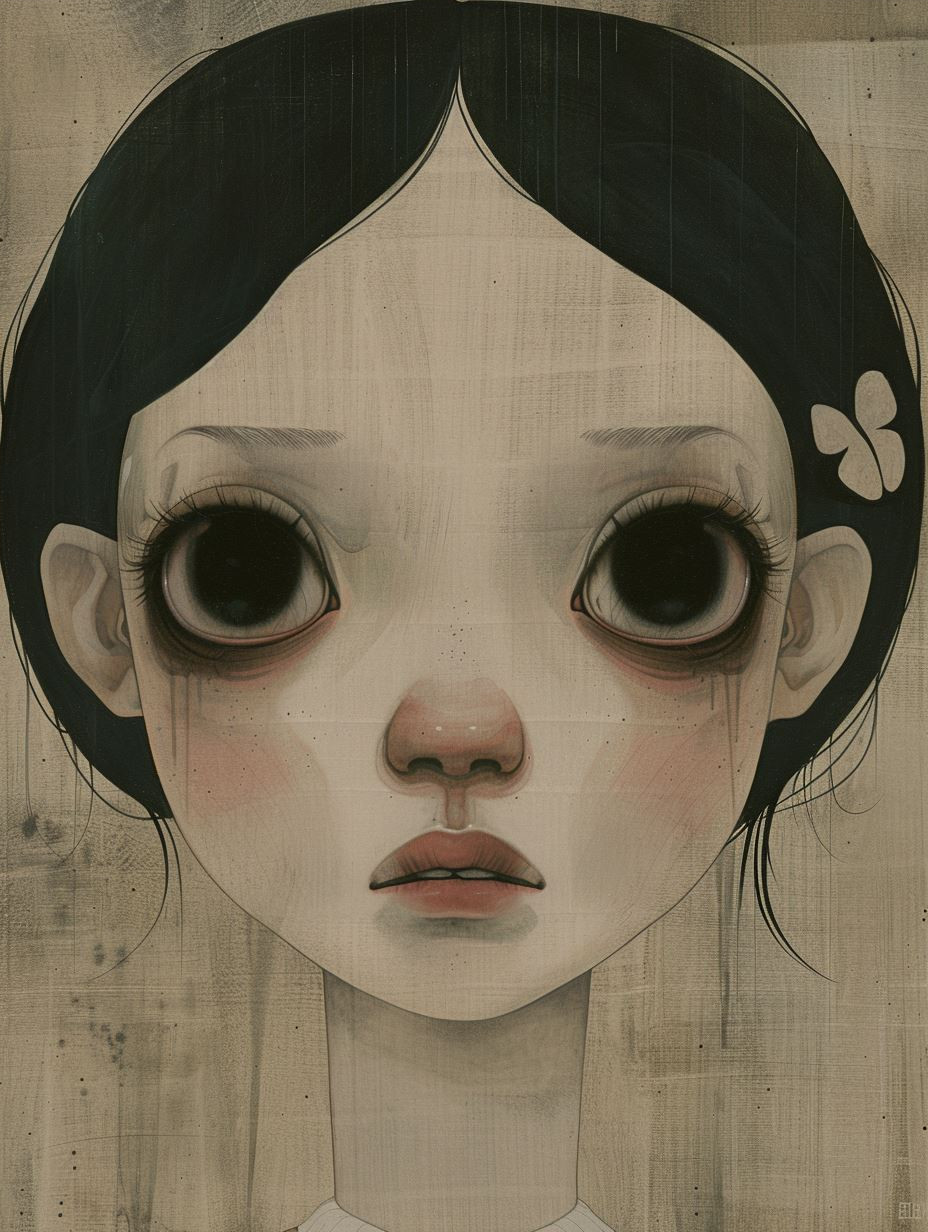 Melancholy Doll Portrait - Image 4
