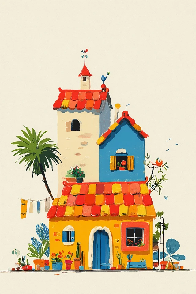 Whimsical Worlds of Color and Imagination - Image 6