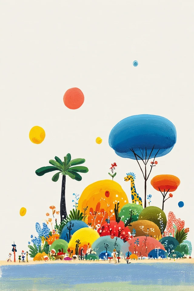 Whimsical Worlds of Color and Imagination - Image 2