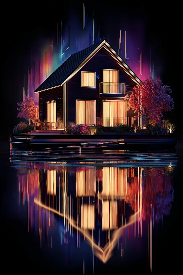 Vibrant Dreams in Neon Hues - Image 6