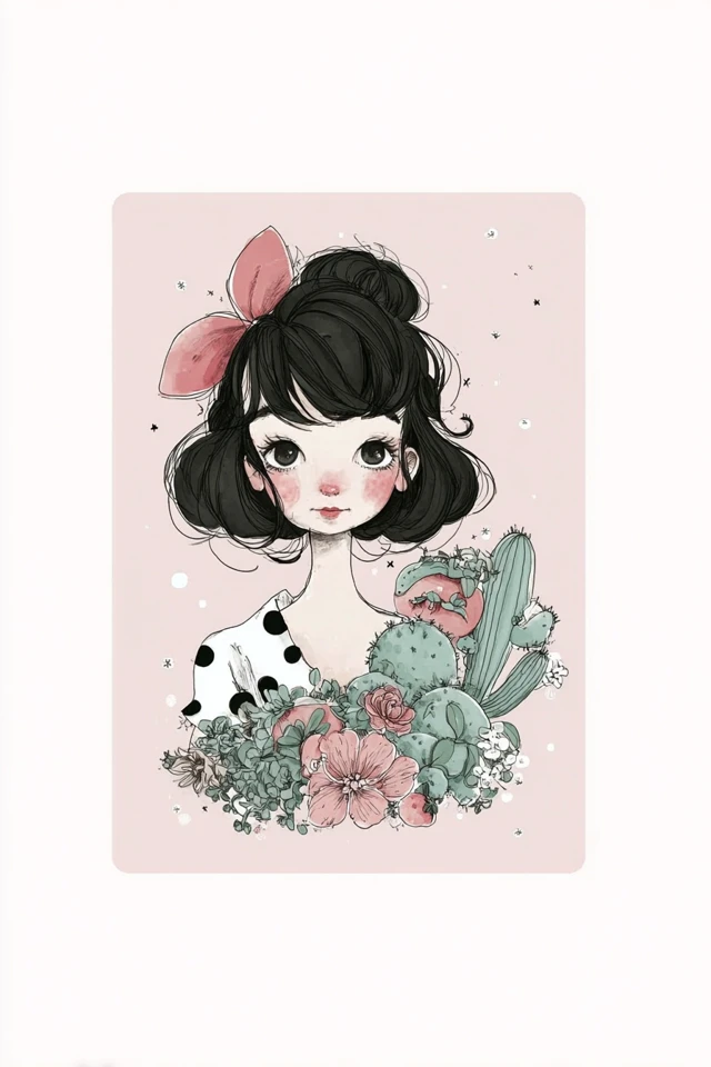 Pastel Botanical Dream - Image 1