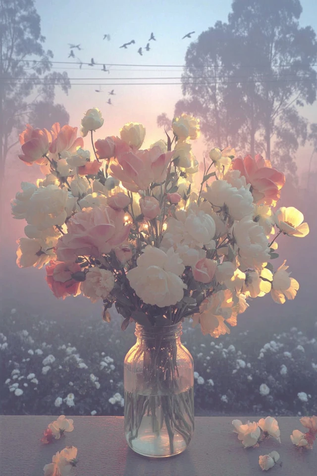 Floral Dream Portrait - Image 3