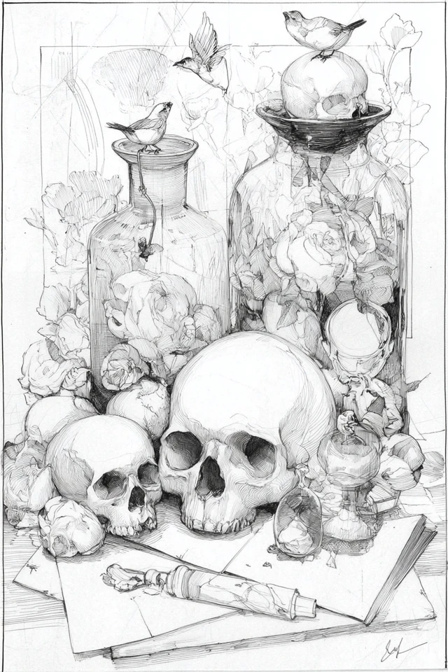 Intricate Graphite Dreams - Image 3