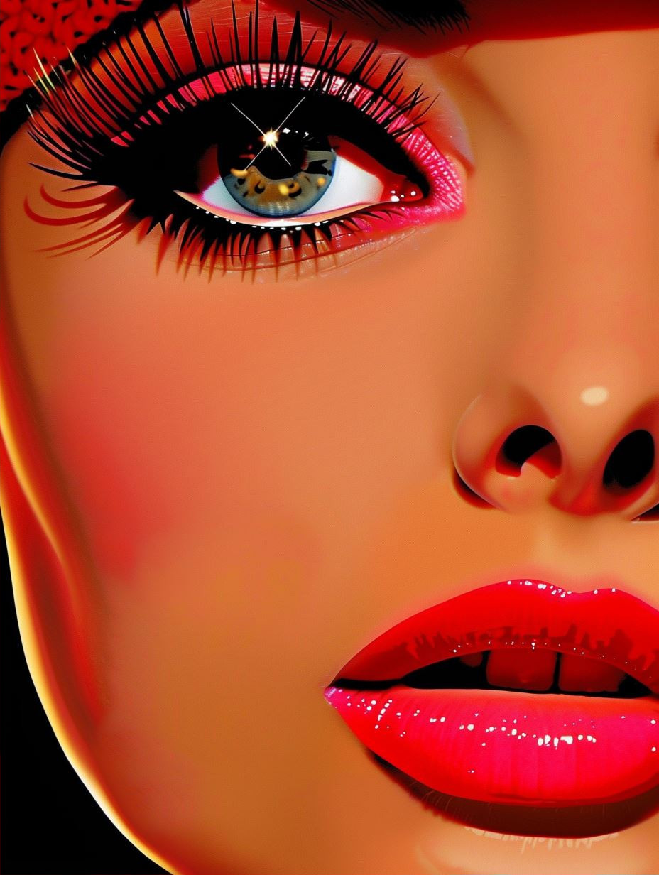 Vibrant Visions of Feminine Beauty - Image 2