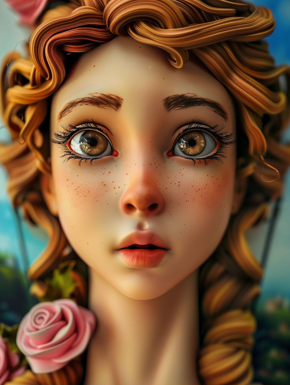 Whimsical Stylized Portraiture Collection - Image 2
