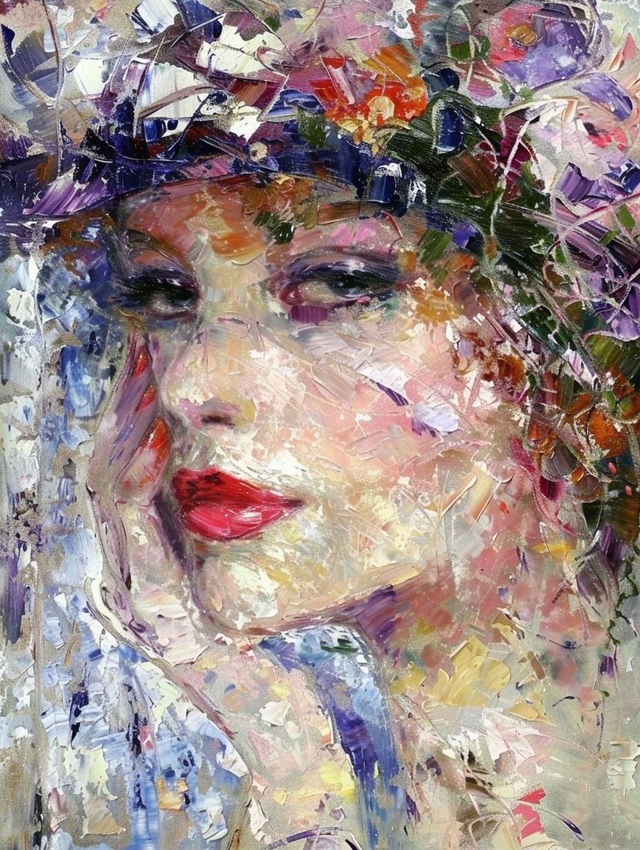 Floral Impressionist Ethereal Portraits - Image 4