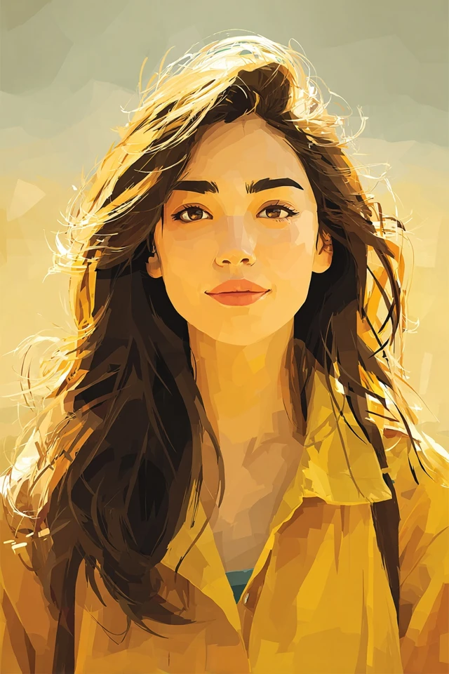 Golden Hour Radiance - Image 1