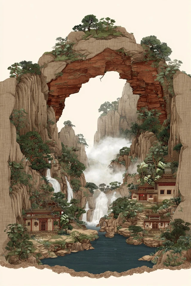 Rustic Oriental Elegance - Image 2