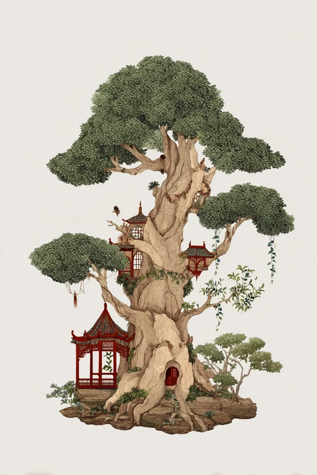 Rustic Oriental Elegance - Image 5