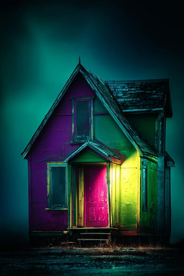Neon Dreams: A Surrealist Collage - Image 6