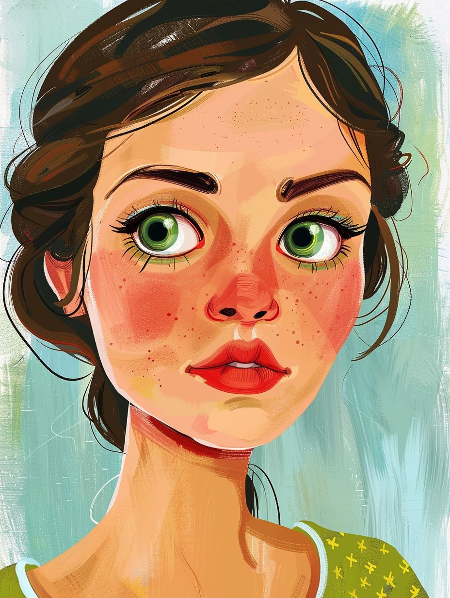 Vibrant Digital Muse - Image 2