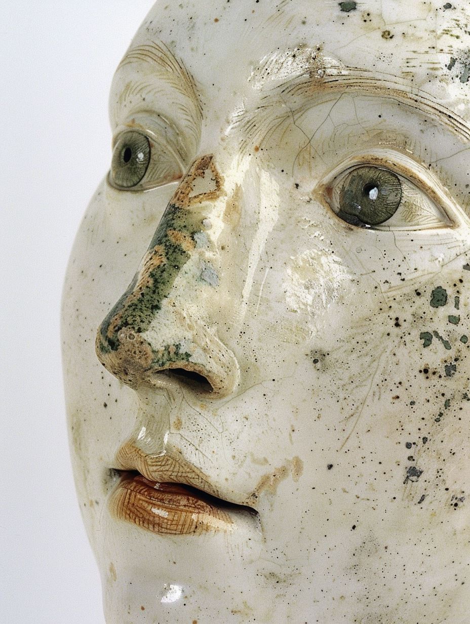 Fragmented Gaze of Vintage Ink - Image 3