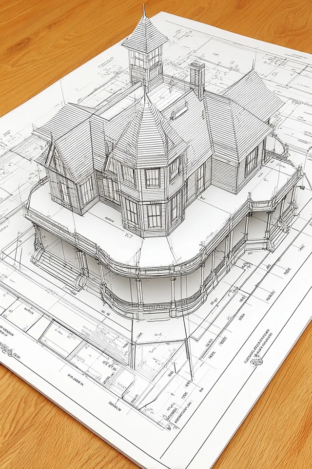 Architectural Anatomy Sketch - Image 6