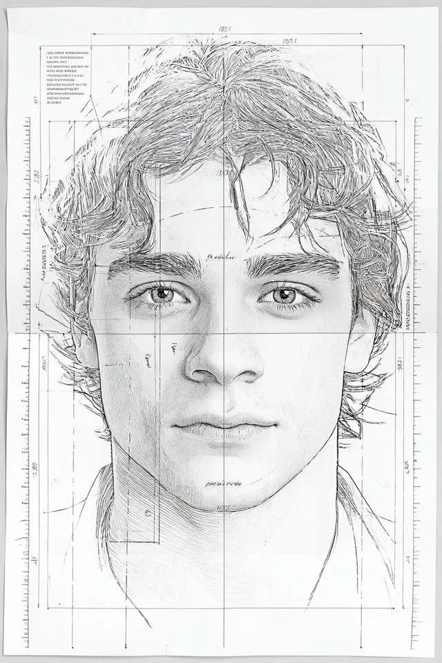 Architectural Anatomy Sketch - Image 1
