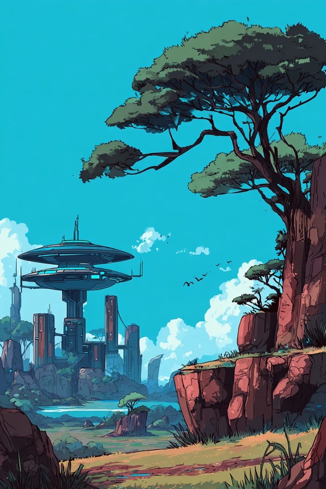 Futuristic Visions in Digital Art - Image 2