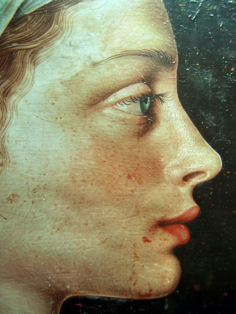 Renaissance Soul in Textured Oil - Image 3